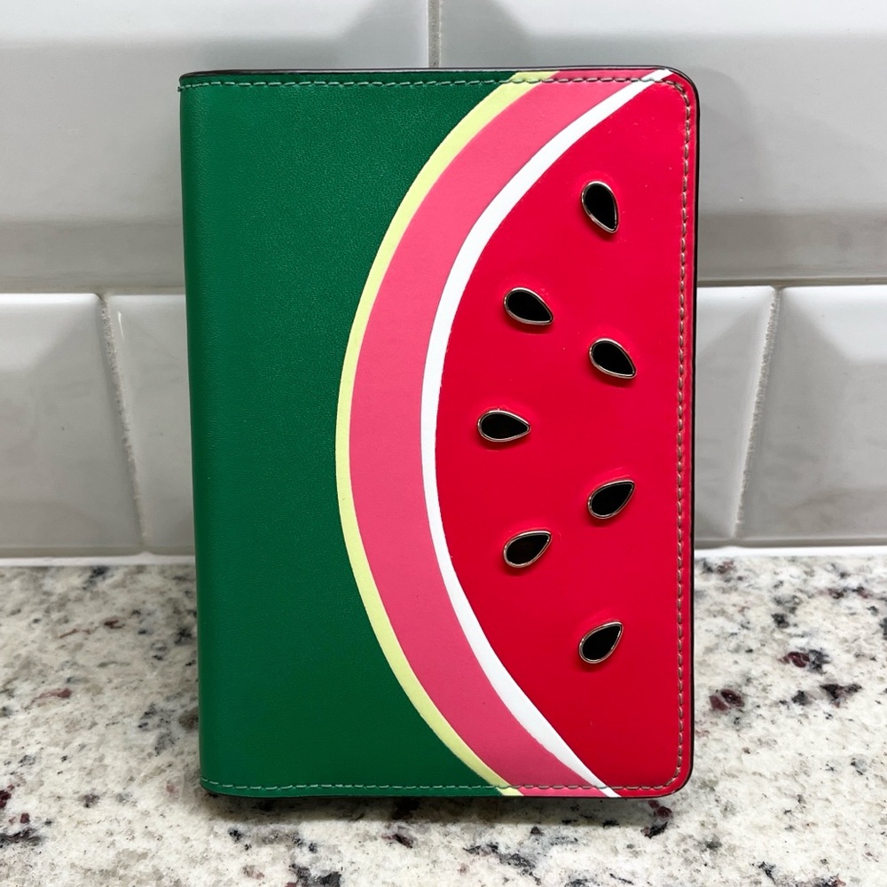 Kate Spade Watermelon Passport Cover NWOT